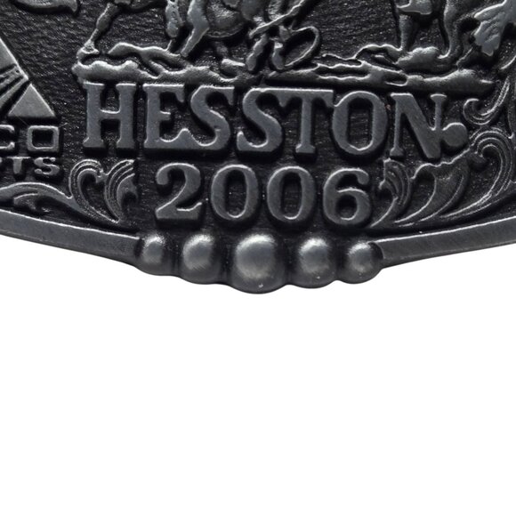 2006 NFR Belt Buckle National Finals Rodeo Team Roping Cowboy Wrangler Ropers - Picture 3 of 11